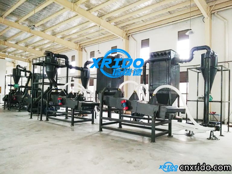 The process of lithium battery recovery equipment-Henan Xrido